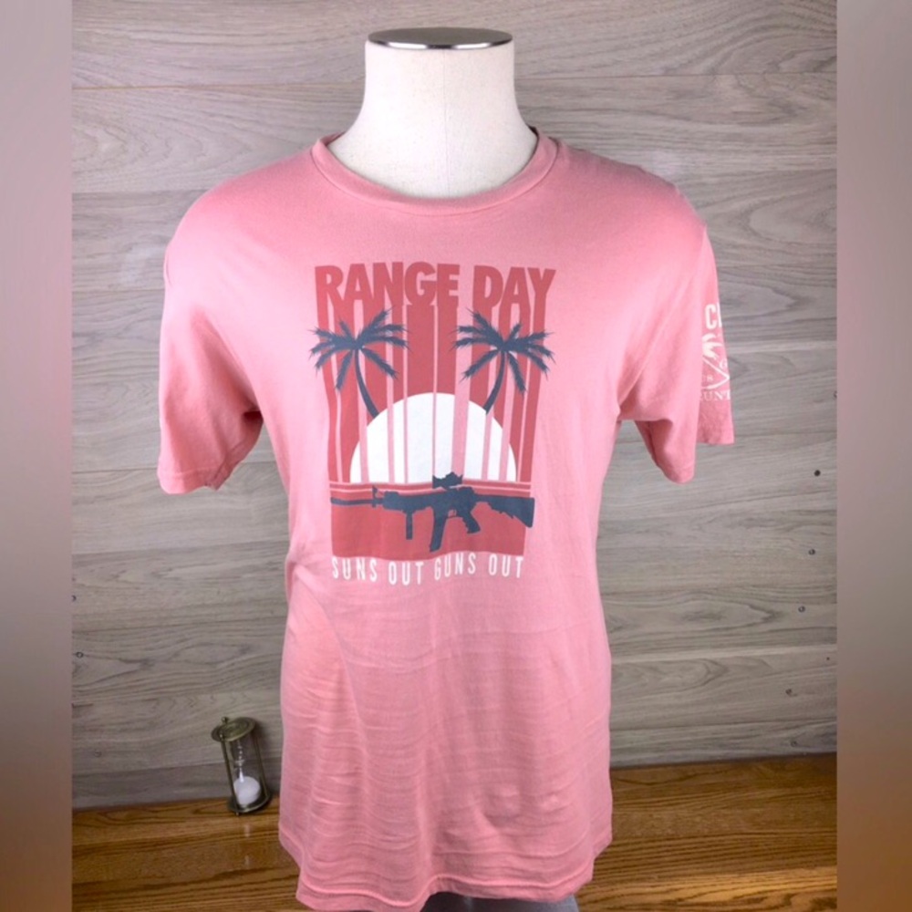 Grunt Style Club New In Bag "Sun's Out, Gun's Out" 100% Cotton Short Sleeve Tee